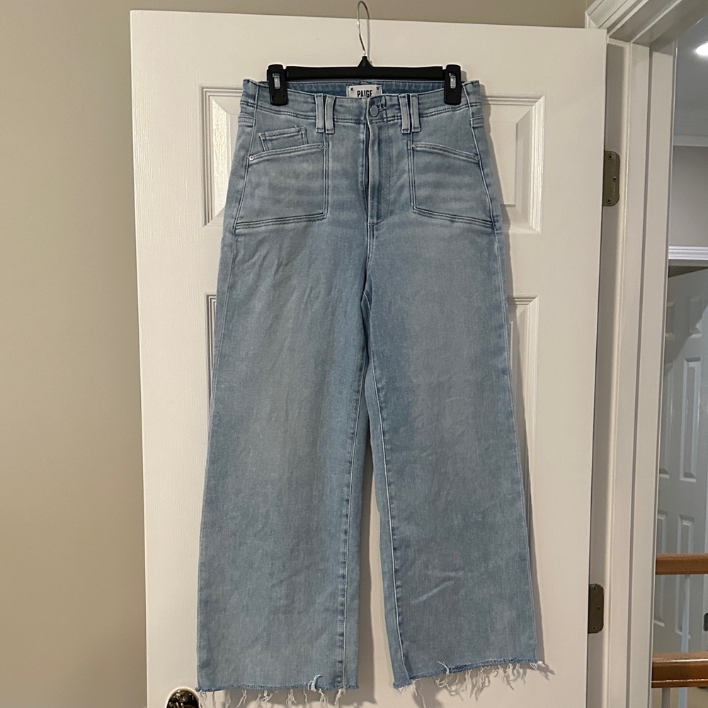 Paige Anessa Size 28 Women's Light Blue Jeans